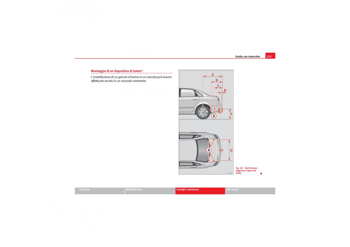 Seat Exeo manuale del proprietario / page 215