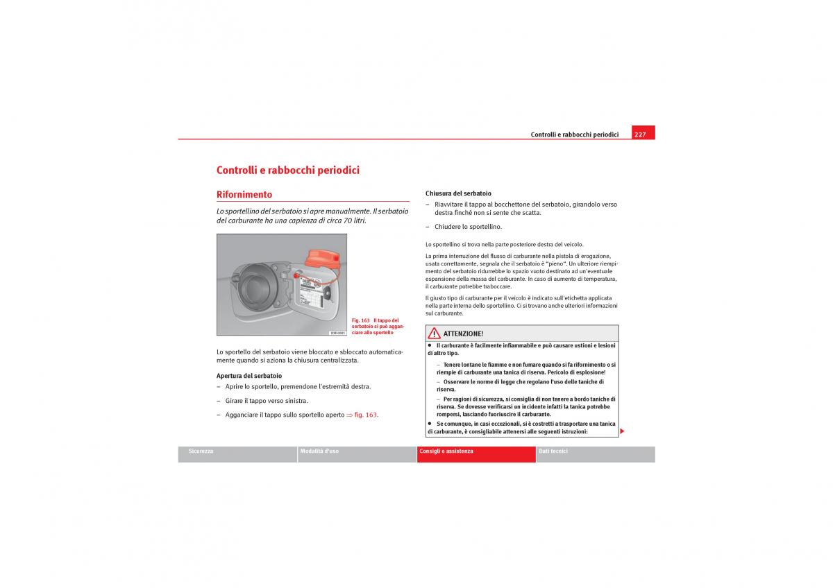 Seat Exeo manuale del proprietario / page 229