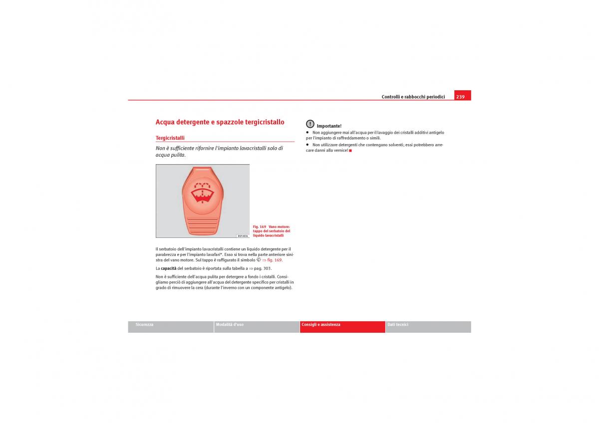 Seat Exeo manuale del proprietario / page 241