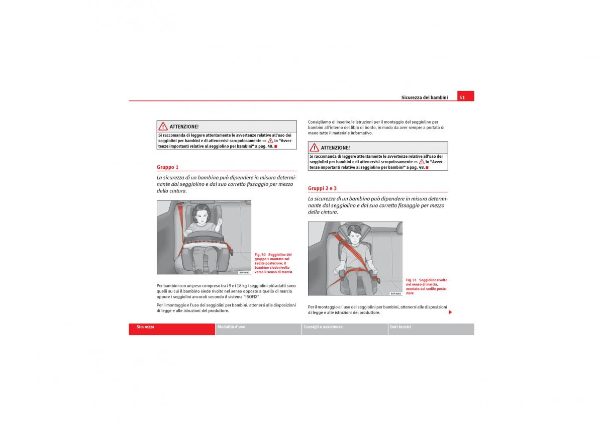 Seat Exeo manuale del proprietario / page 53