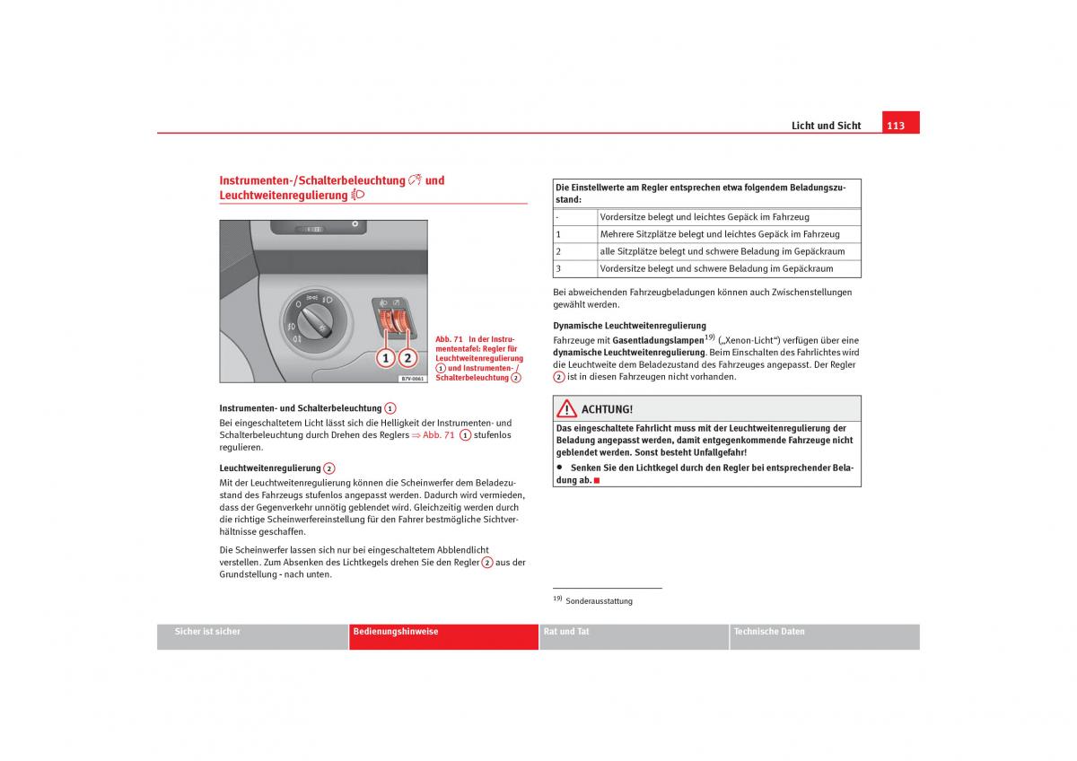 Seat Alhambra I 1 Handbuch / page 115