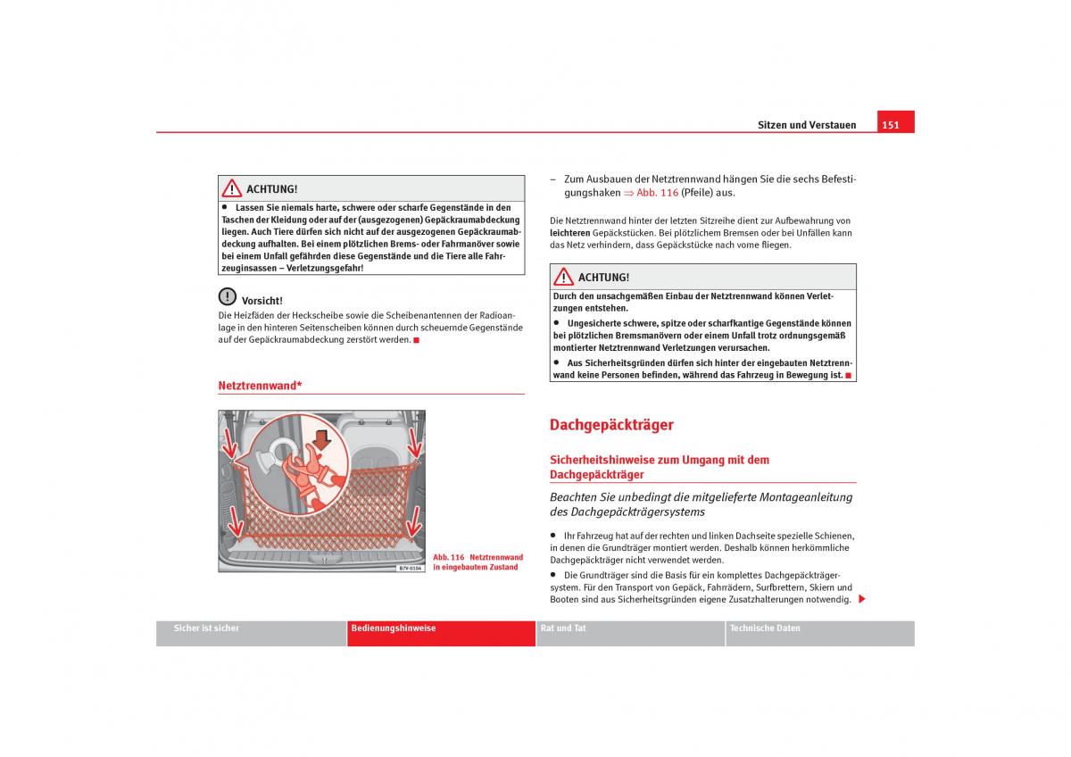 Seat Alhambra I 1 Handbuch / page 153