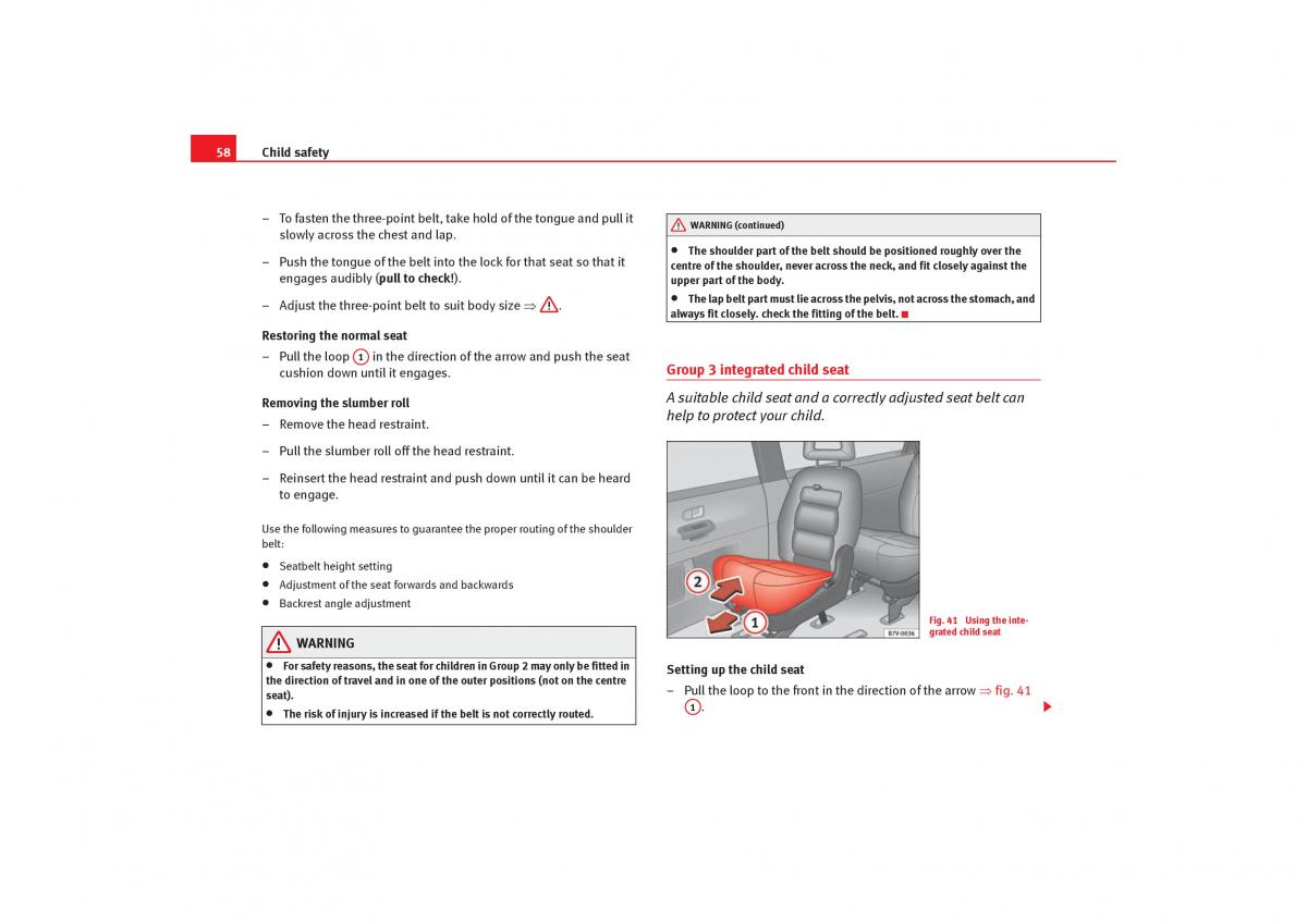 Seat Alhambra I 1 owners manual / page 60