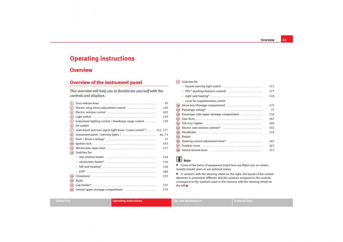 Seat Alhambra I 1 owners manual / page 65