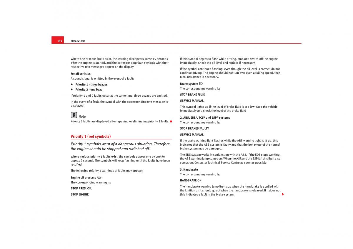 Seat Alhambra I 1 owners manual / page 84