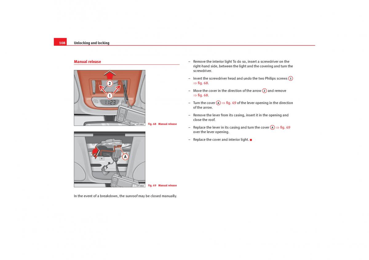 Seat Alhambra I 1 owners manual / page 110