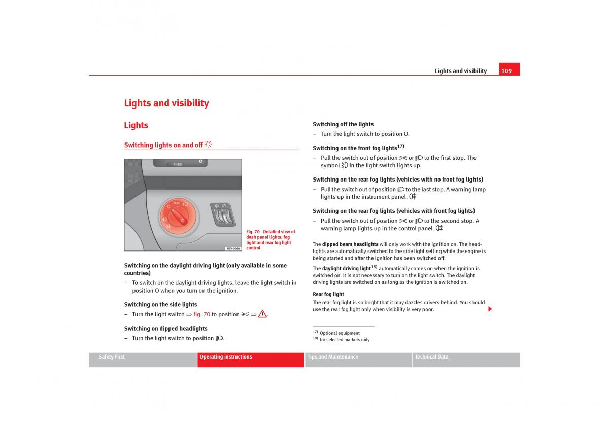 Seat Alhambra I 1 owners manual / page 111