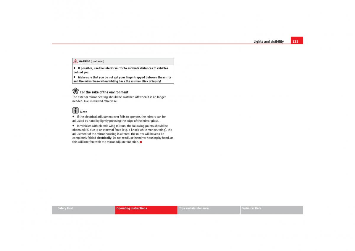 Seat Alhambra I 1 owners manual / page 123