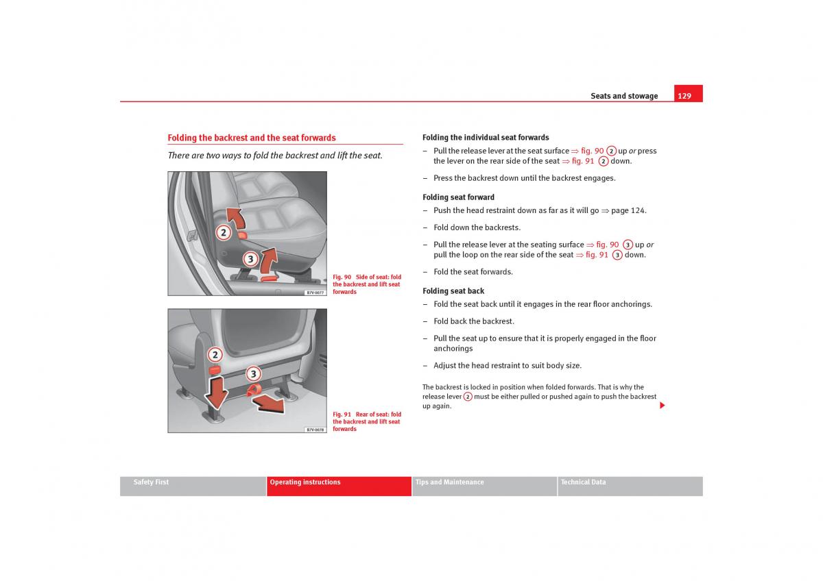 Seat Alhambra I 1 owners manual / page 131