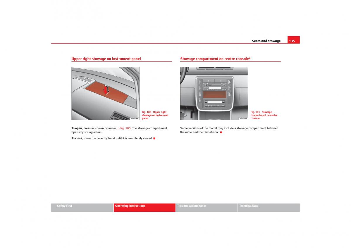 Seat Alhambra I 1 owners manual / page 137