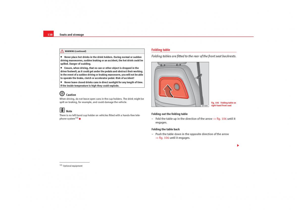 Seat Alhambra I 1 owners manual / page 140