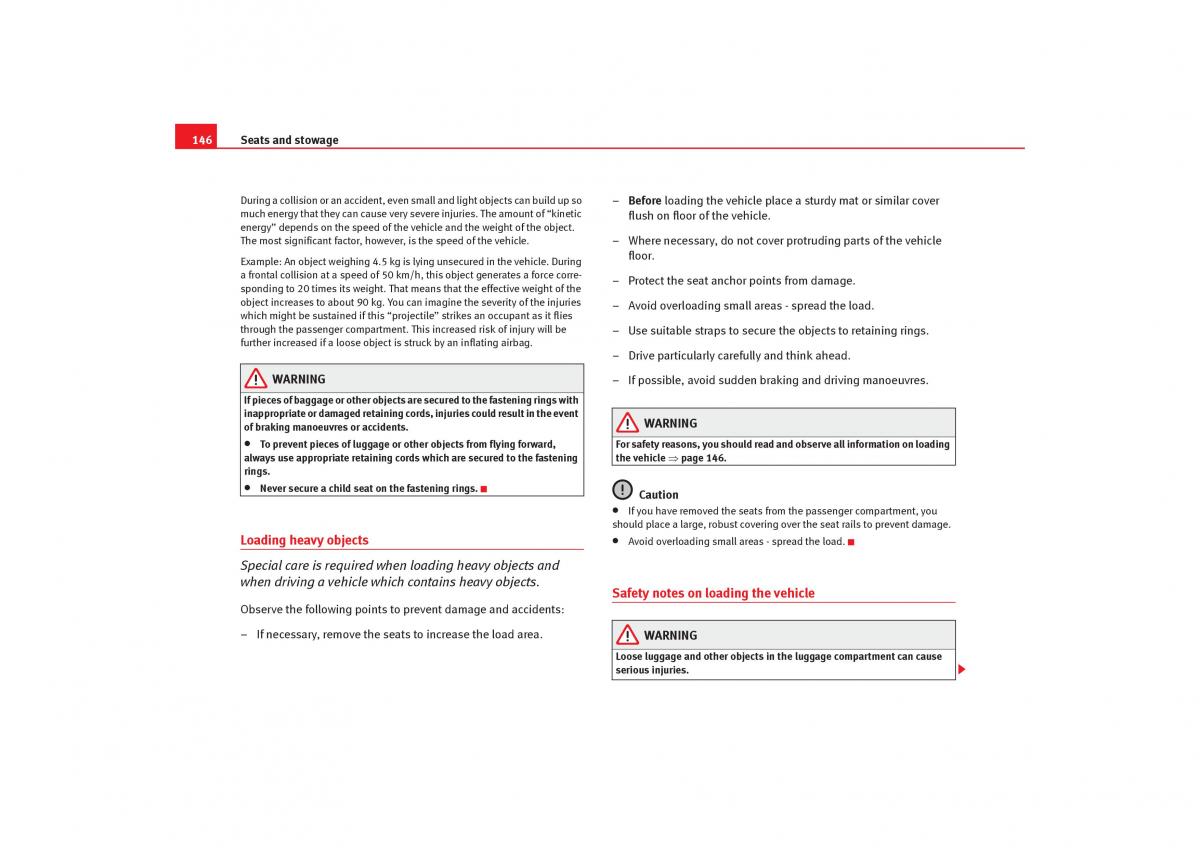 Seat Alhambra I 1 owners manual / page 148