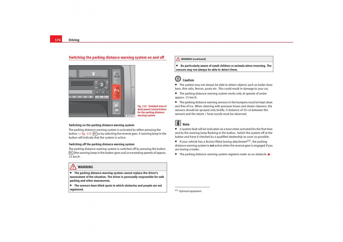 Seat Alhambra I 1 owners manual / page 178