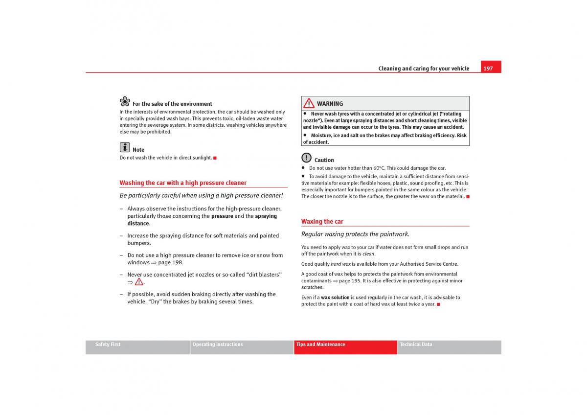 Seat Alhambra I 1 owners manual / page 199