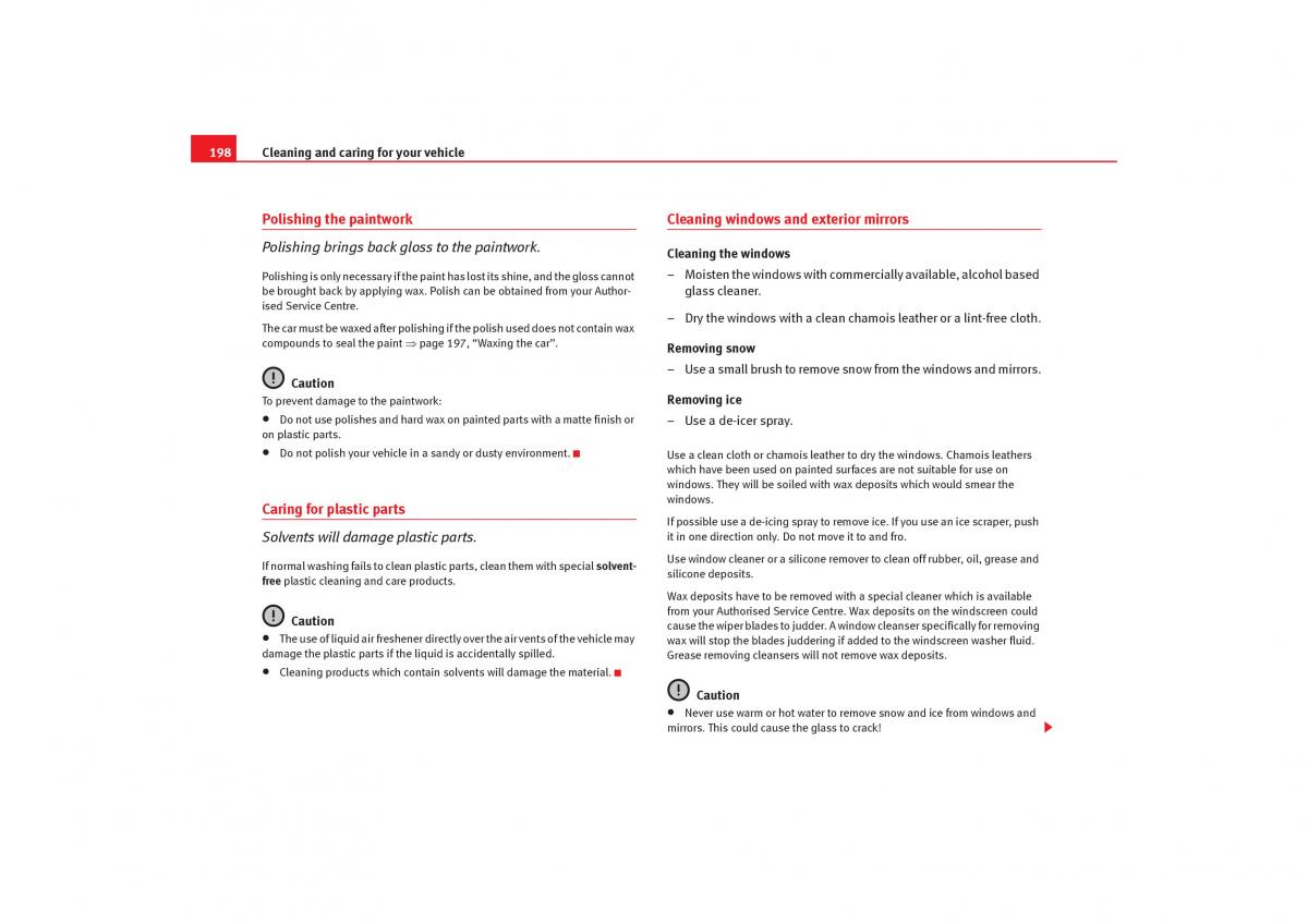 Seat Alhambra I 1 owners manual / page 200