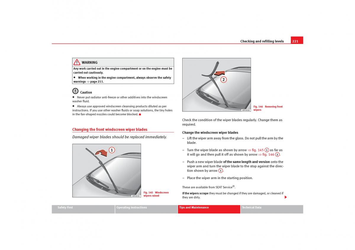 Seat Alhambra I 1 owners manual / page 223