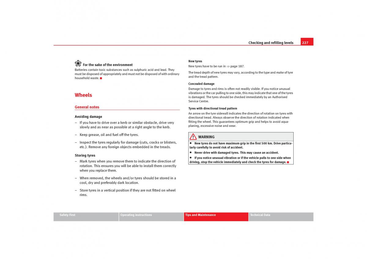 Seat Alhambra I 1 owners manual / page 229