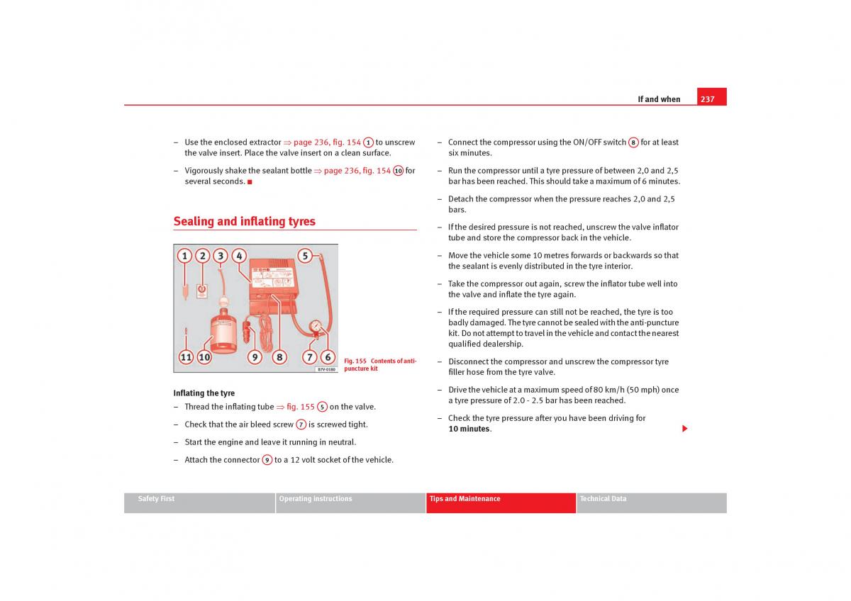 Seat Alhambra I 1 owners manual / page 239