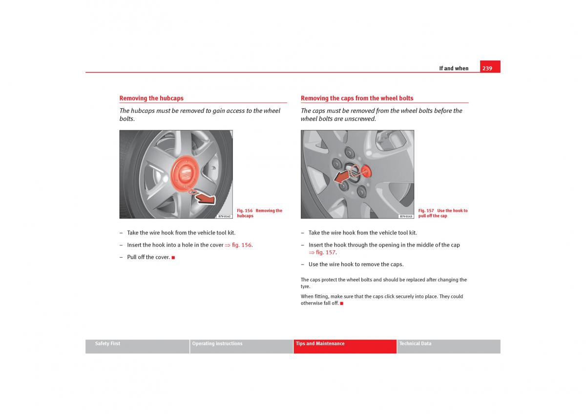 Seat Alhambra I 1 owners manual / page 241