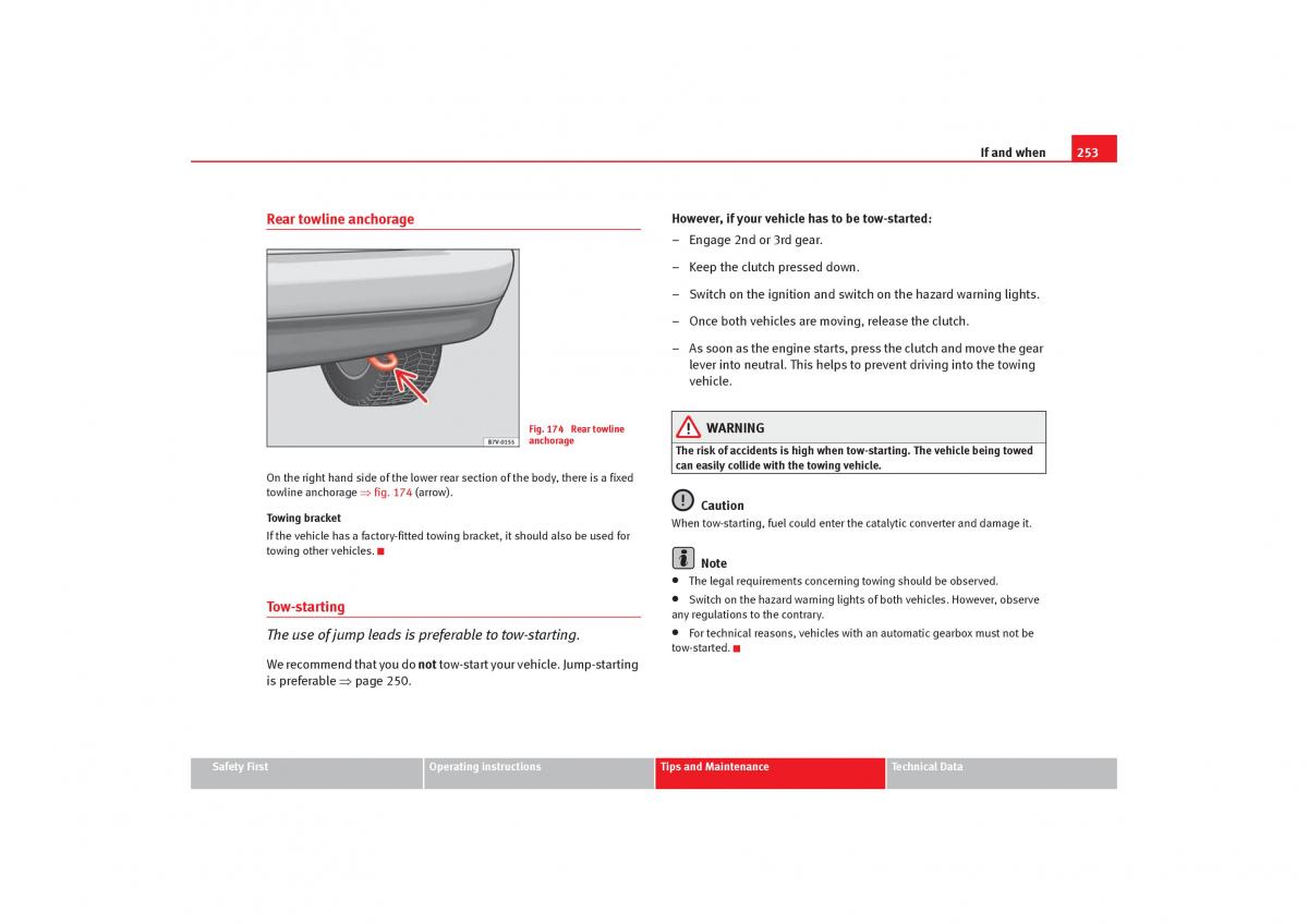 Seat Alhambra I 1 owners manual / page 255