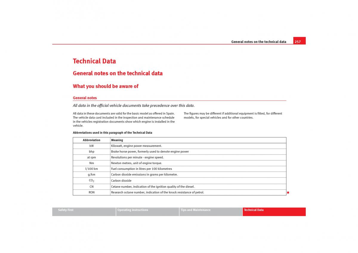 Seat Alhambra I 1 owners manual / page 259