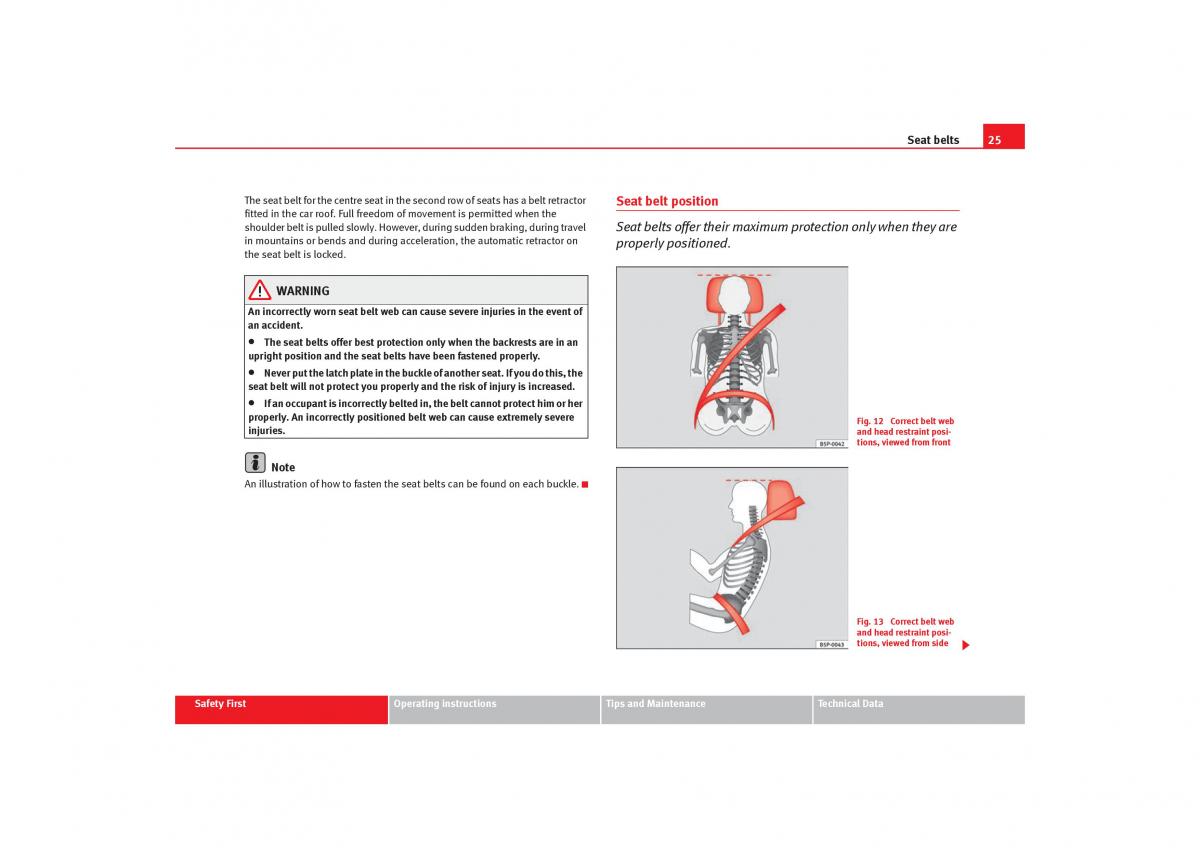 Seat Alhambra I 1 owners manual / page 27