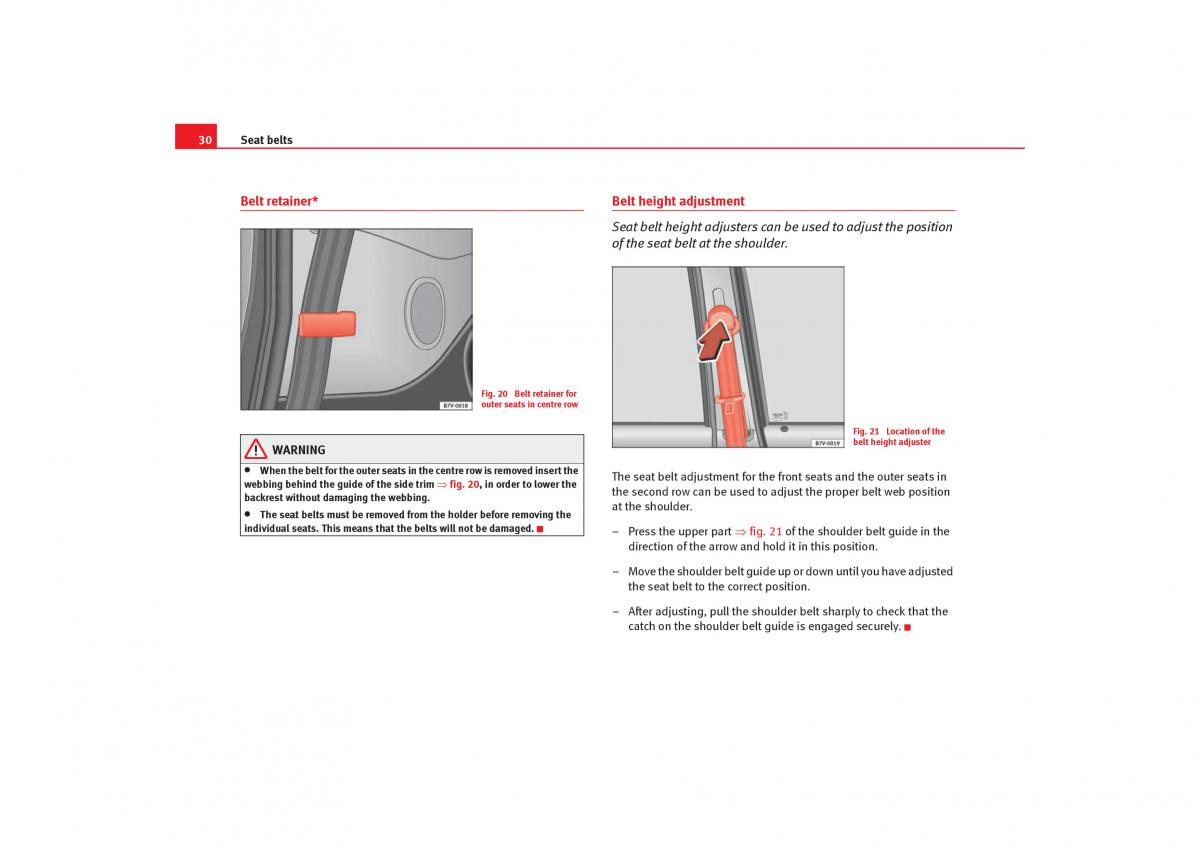 Seat Alhambra I 1 owners manual / page 32