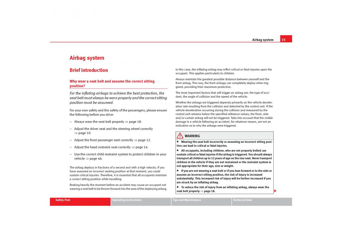 Seat Alhambra I 1 owners manual / page 35