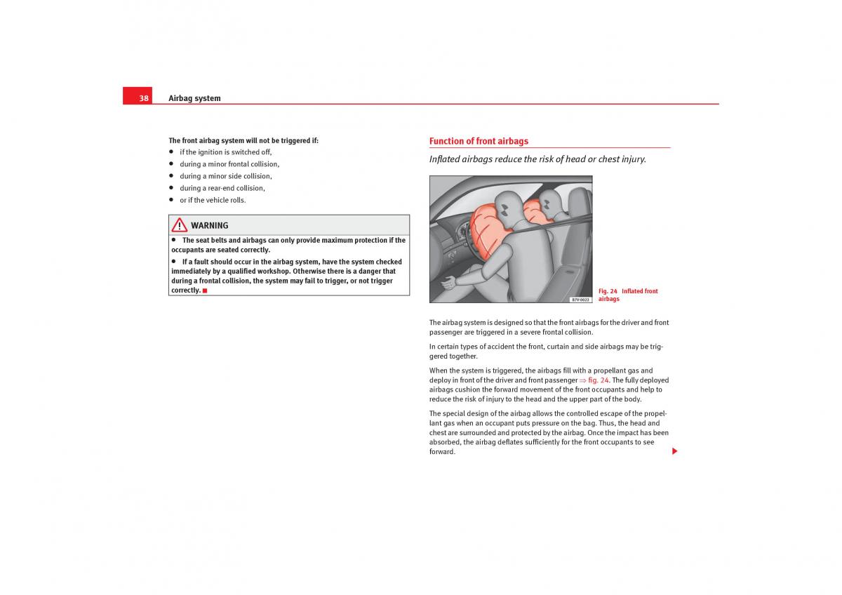 Seat Alhambra I 1 owners manual / page 40