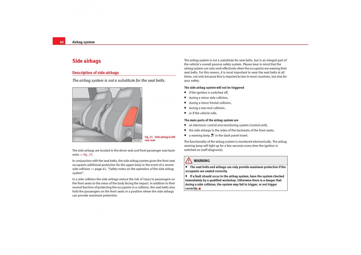 Seat Alhambra I 1 owners manual / page 42