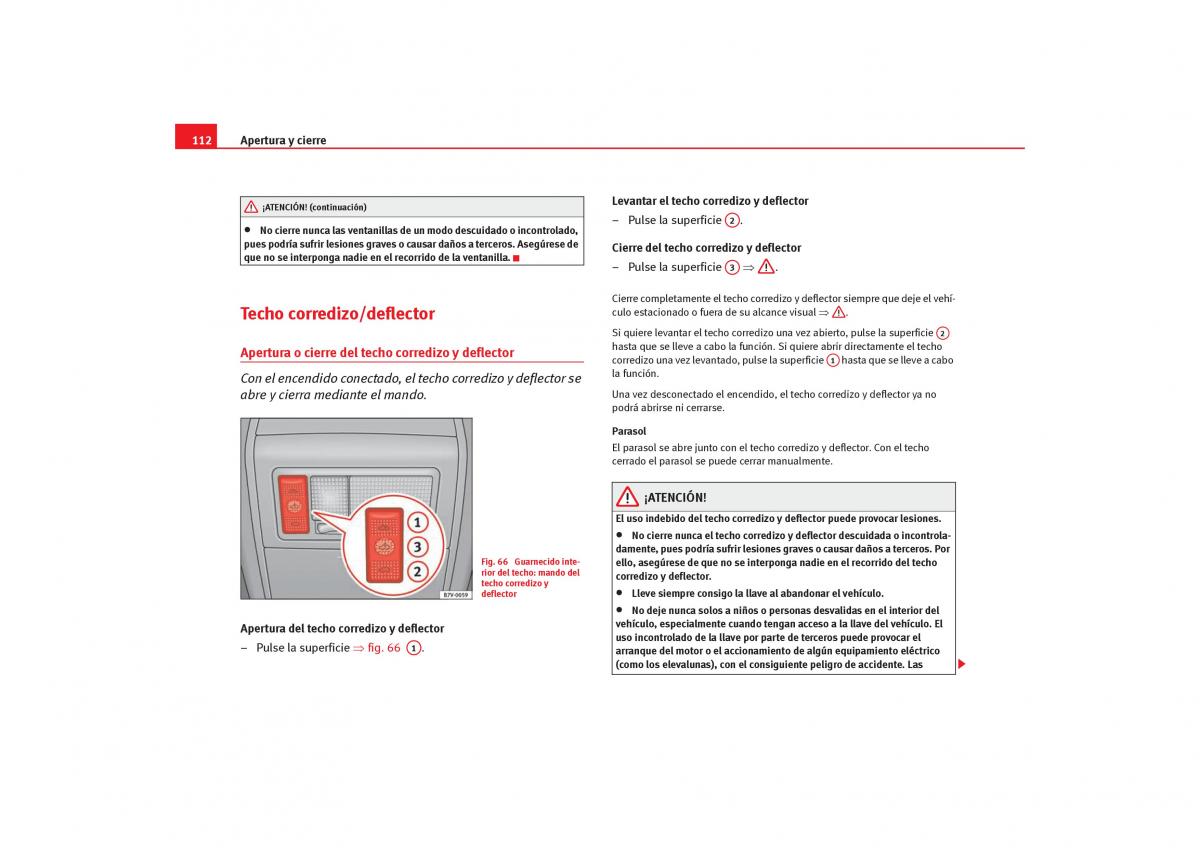 Seat Alhambra I 1 manual del propietario / page 114