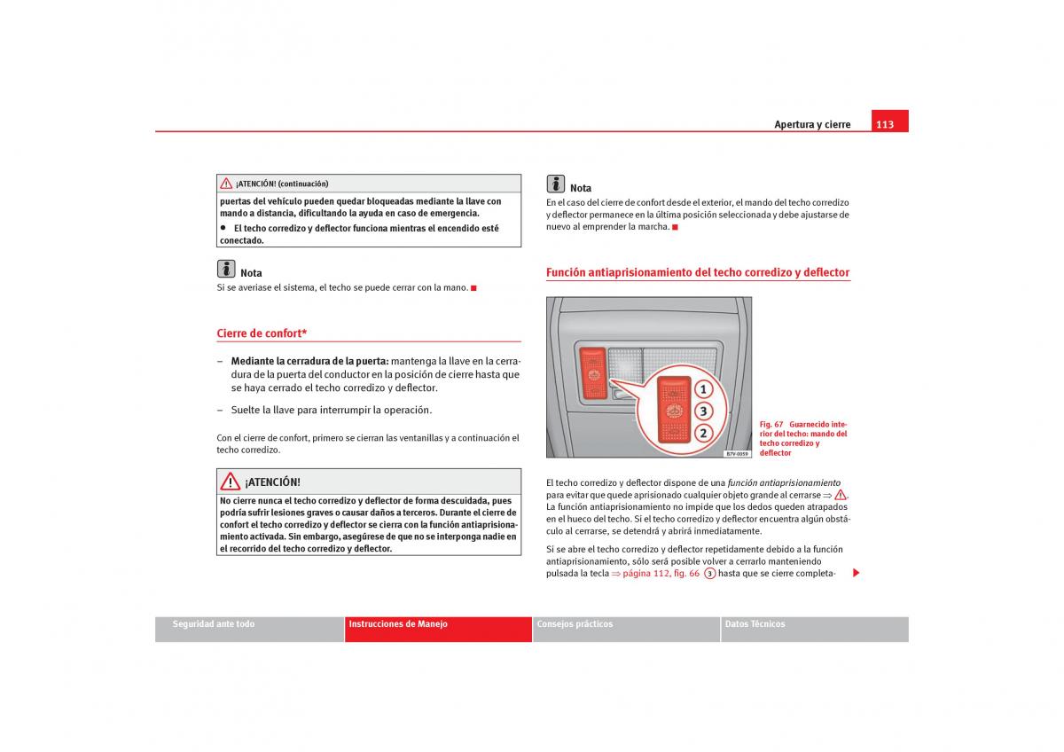 Seat Alhambra I 1 manual del propietario / page 115