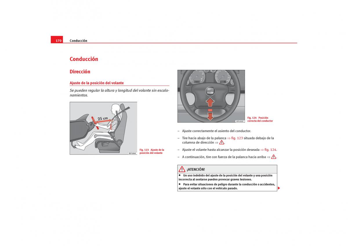 Seat Alhambra I 1 manual del propietario / page 172