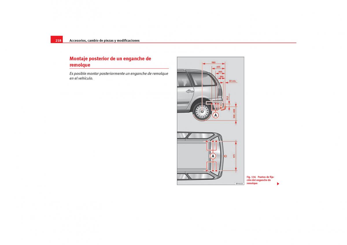 Seat Alhambra I 1 manual del propietario / page 220