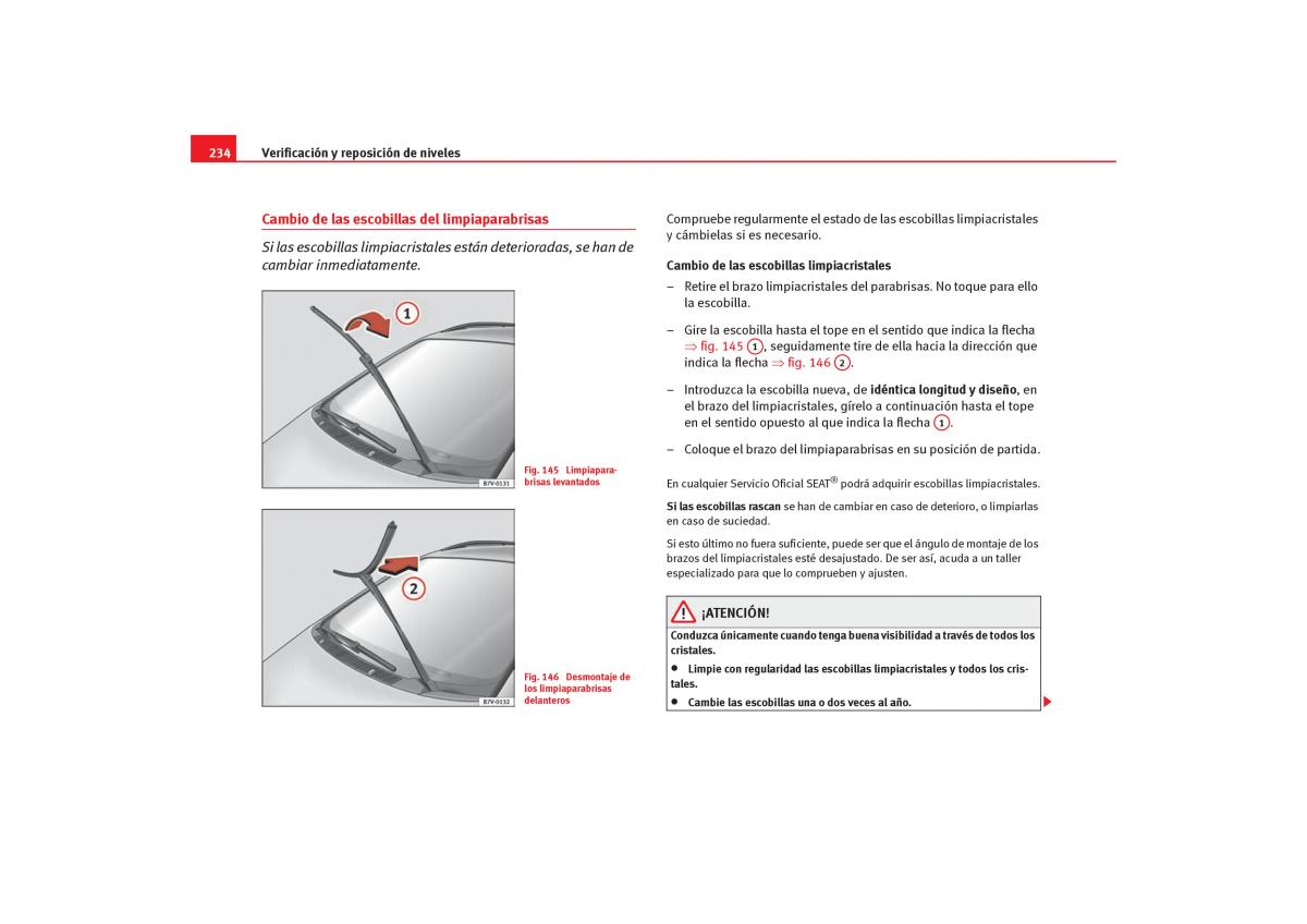 Seat Alhambra I 1 manual del propietario / page 236