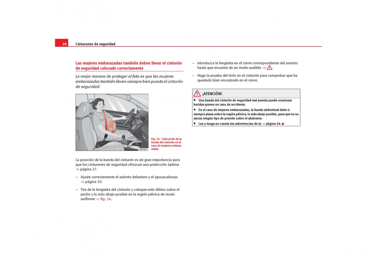 Seat Alhambra I 1 manual del propietario / page 30