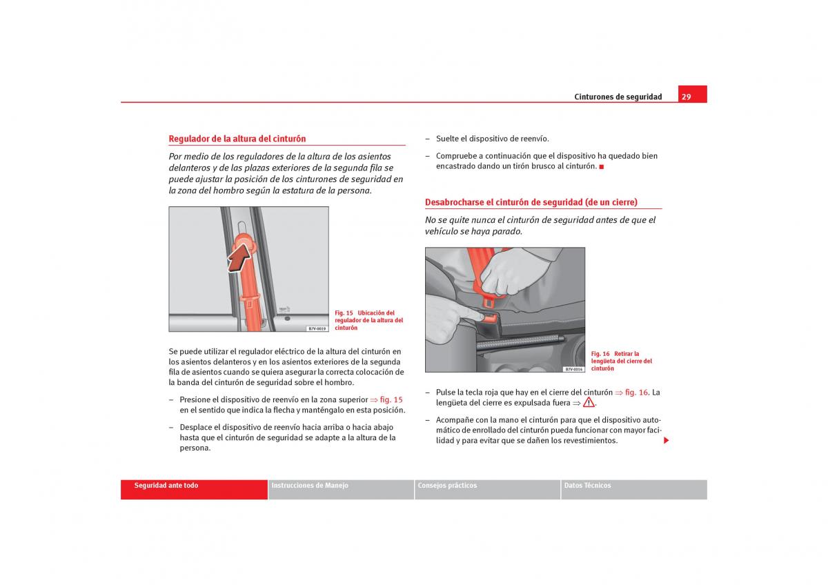 Seat Alhambra I 1 manual del propietario / page 31