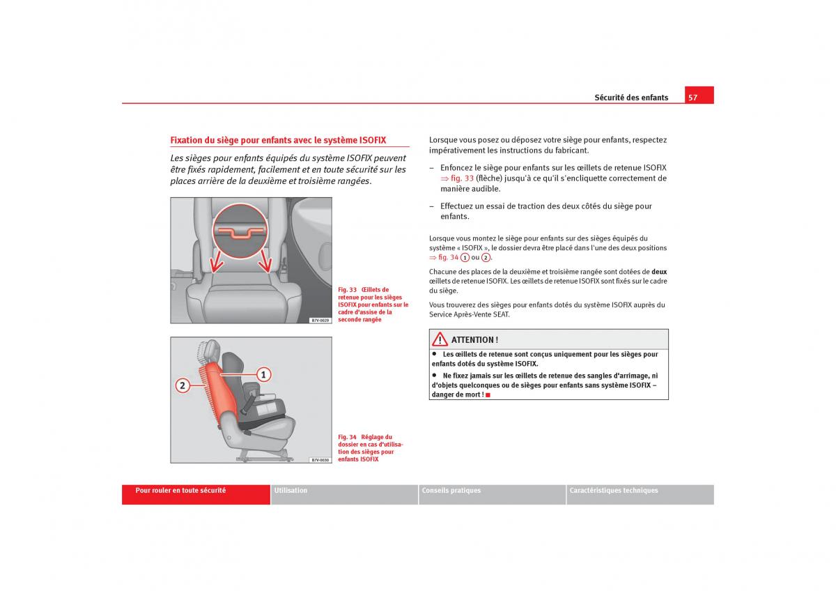 Seat Alhambra I 1 manuel du proprietaire / page 59