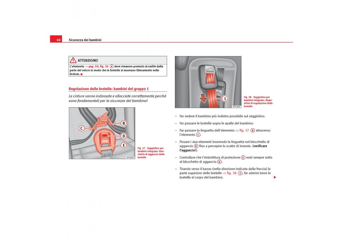 Seat Alhambra I 1 manuale del proprietario / page 62