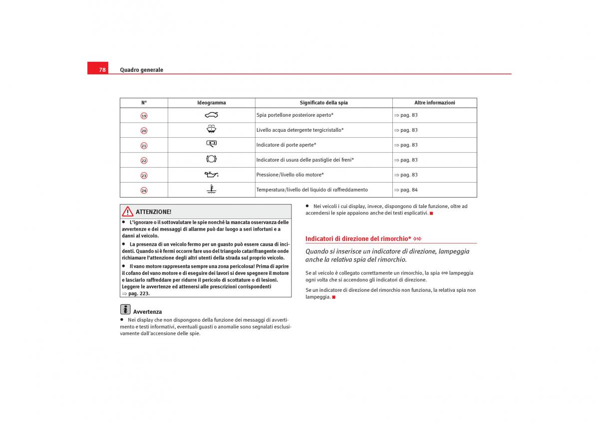 Seat Alhambra I 1 manuale del proprietario / page 80