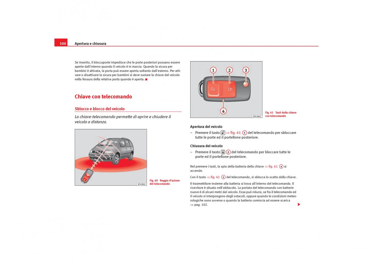 Seat Alhambra I 1 manuale del proprietario / page 102