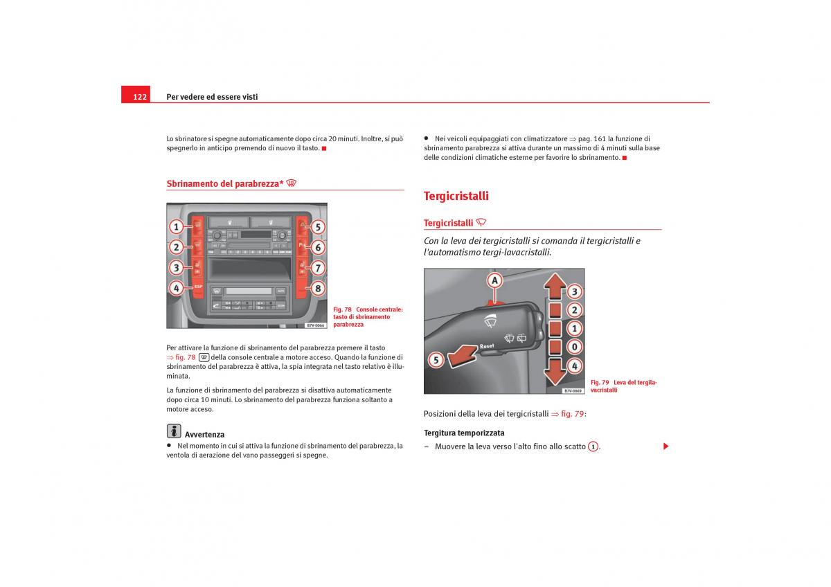 Seat Alhambra I 1 manuale del proprietario / page 124