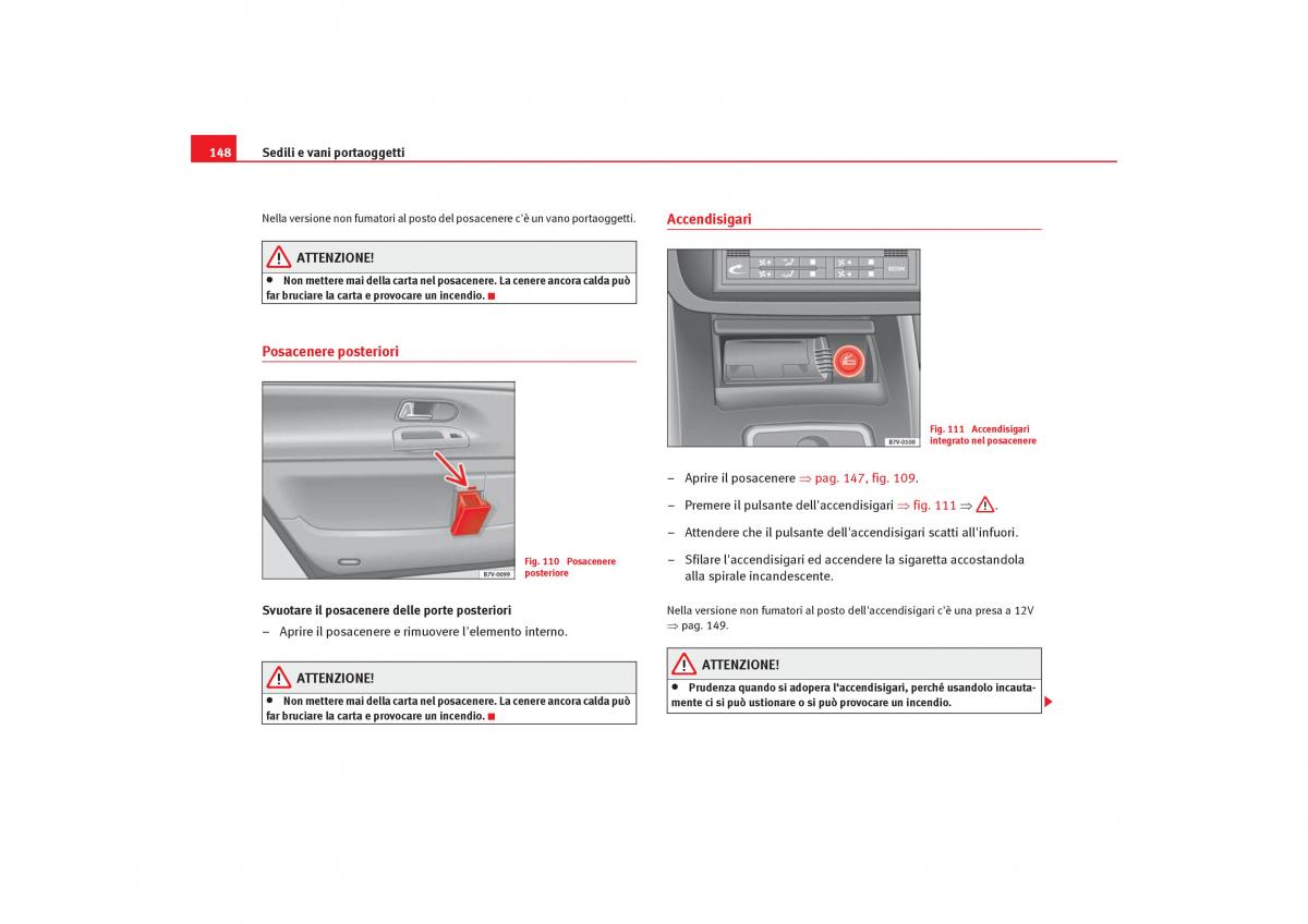 Seat Alhambra I 1 manuale del proprietario / page 150