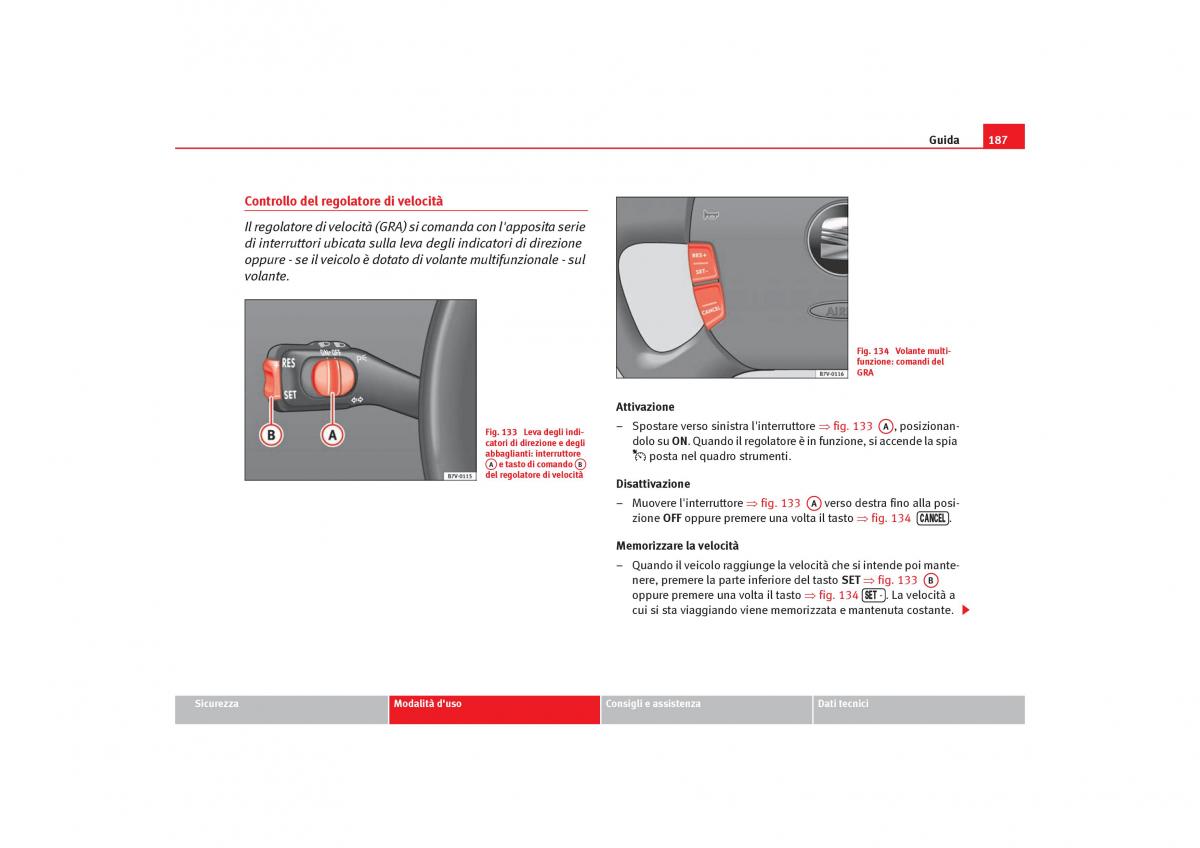 Seat Alhambra I 1 manuale del proprietario / page 189