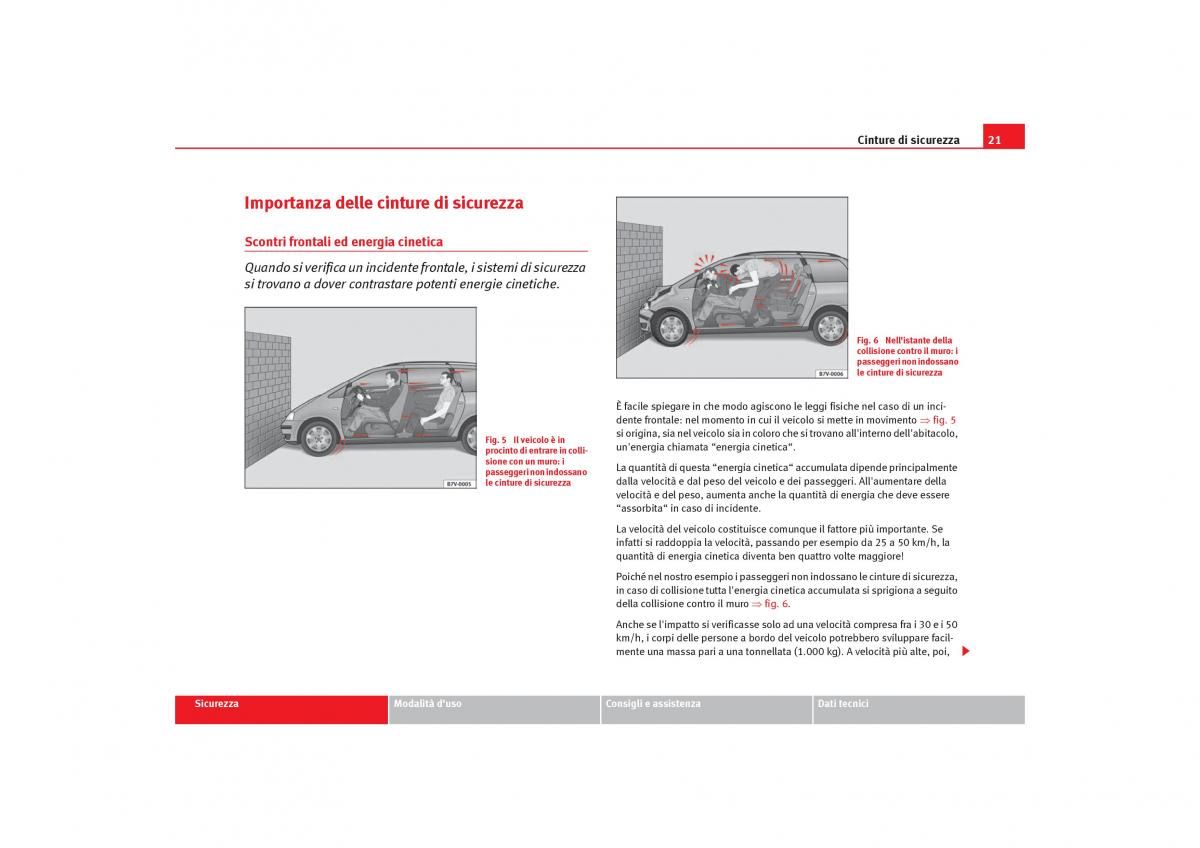 Seat Alhambra I 1 manuale del proprietario / page 23