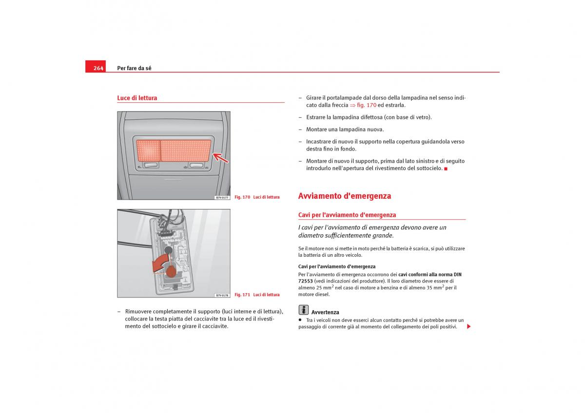 Seat Alhambra I 1 manuale del proprietario / page 266