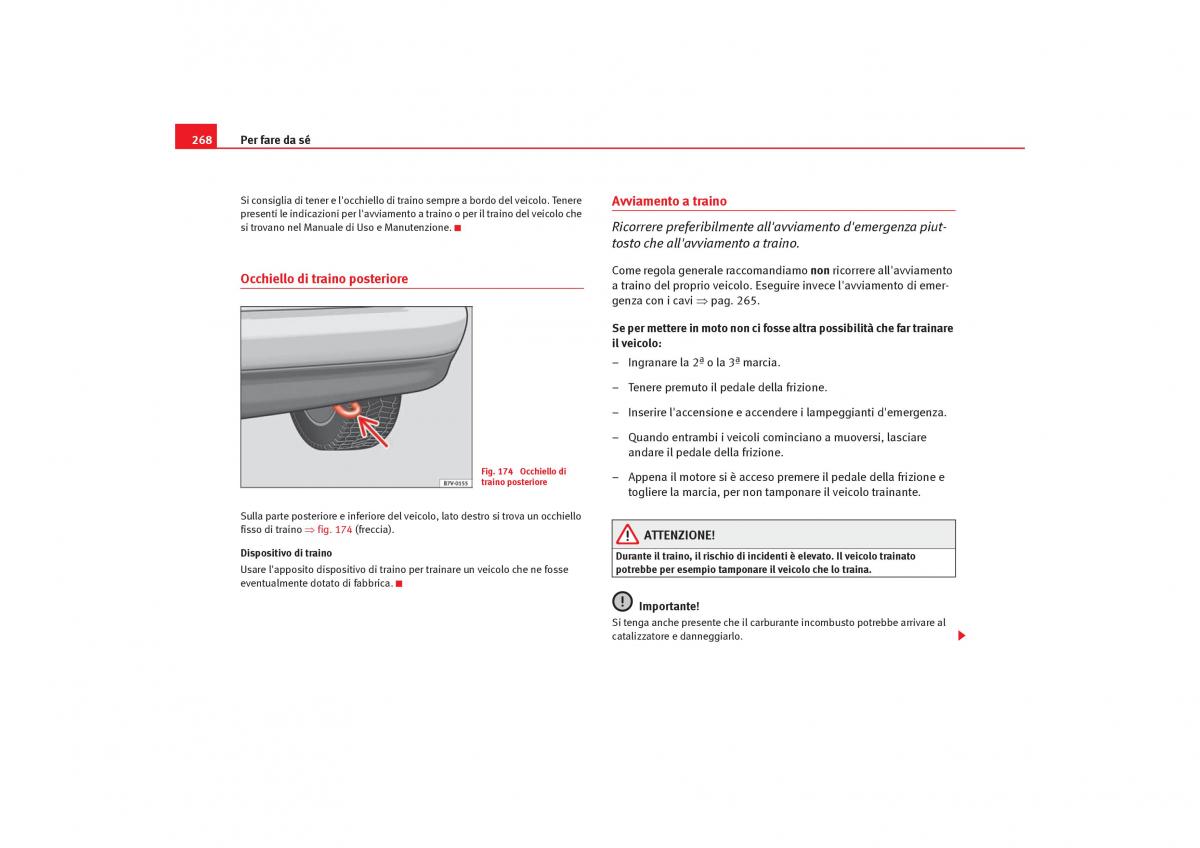 Seat Alhambra I 1 manuale del proprietario / page 270