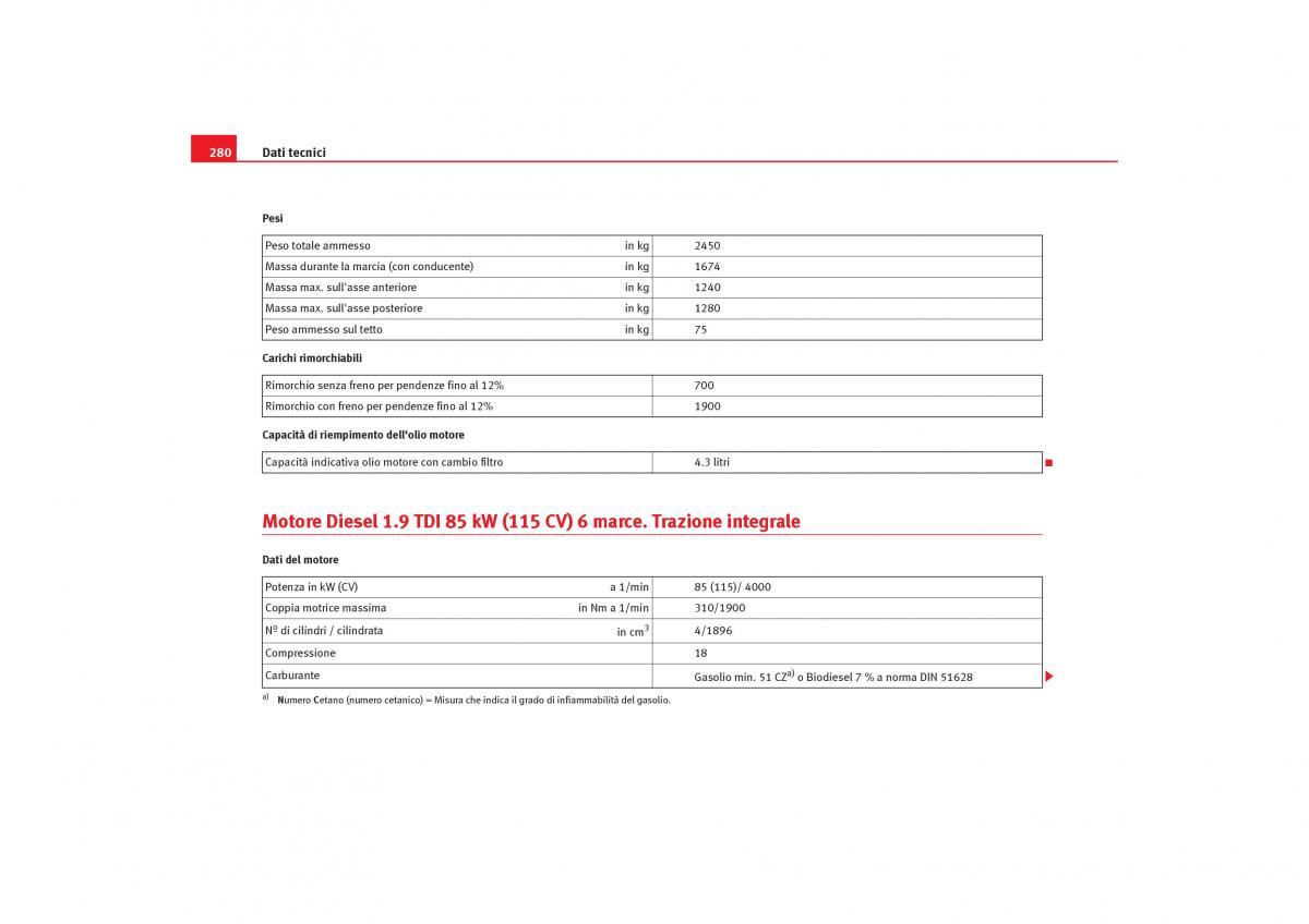 Seat Alhambra I 1 manuale del proprietario / page 282