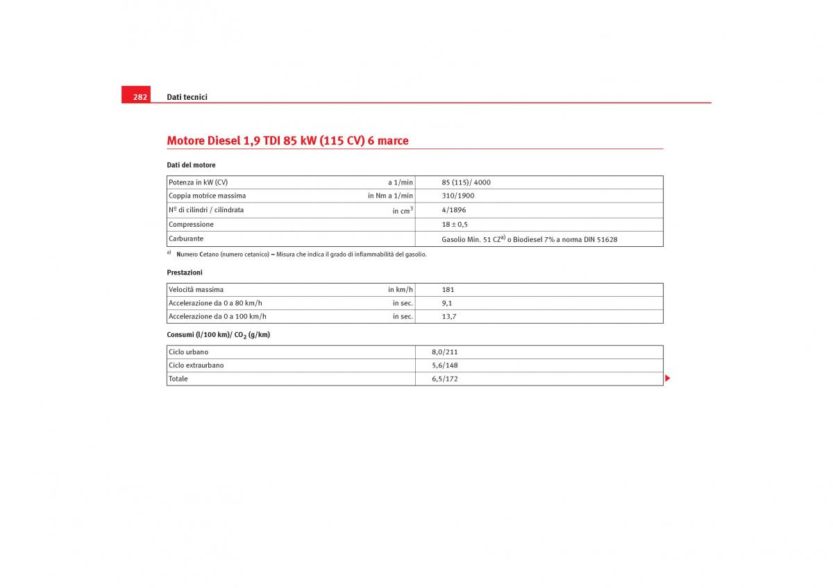 Seat Alhambra I 1 manuale del proprietario / page 284