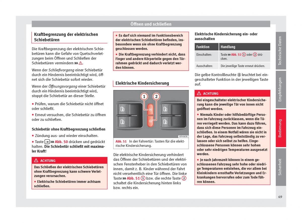 Seat Alhambra II 2 Handbuch / page 71